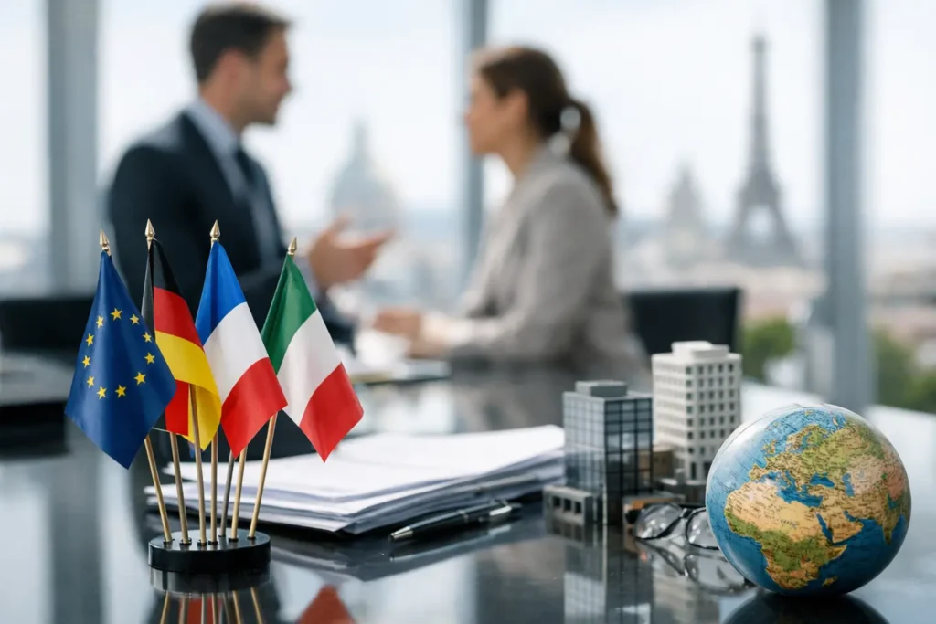 Guide zur internationalen Firmenstruktur in Europa