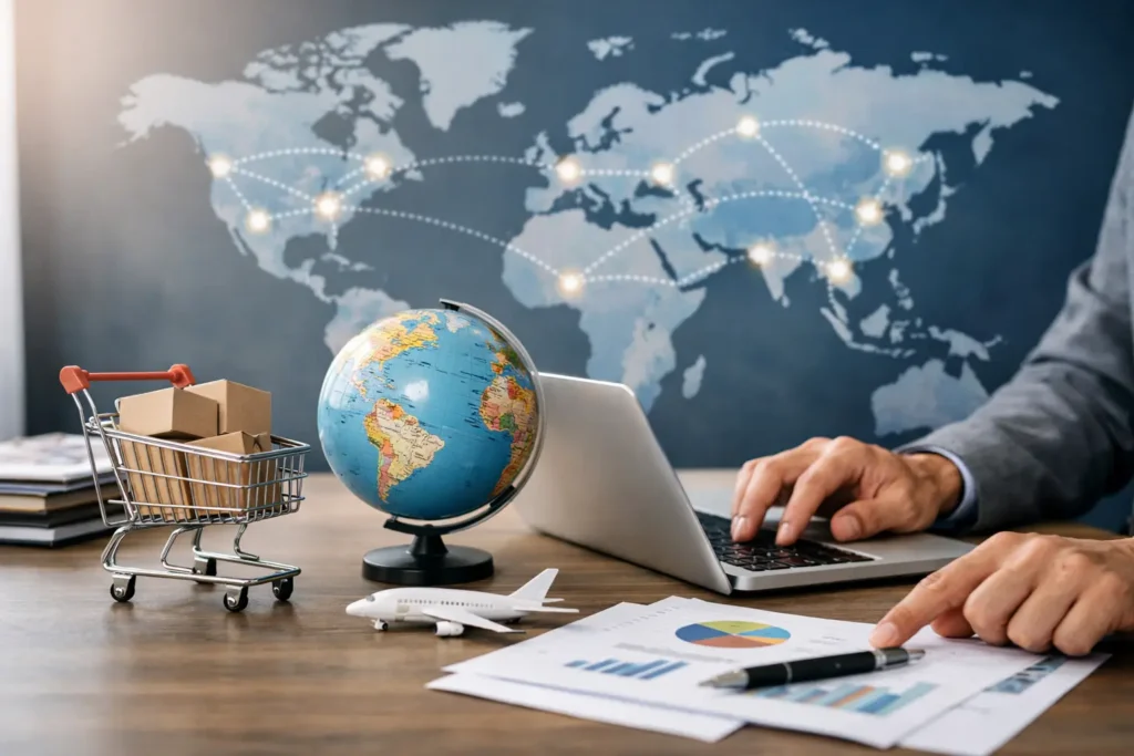 Internationale Strukturierung für E-Commerce planen